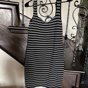Gianni Bini Black and White Sheath Mini Dress